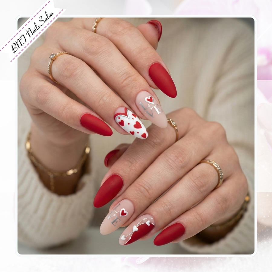 Valentine nail collection